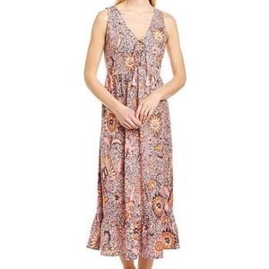 Madewell Midi Dres Floral